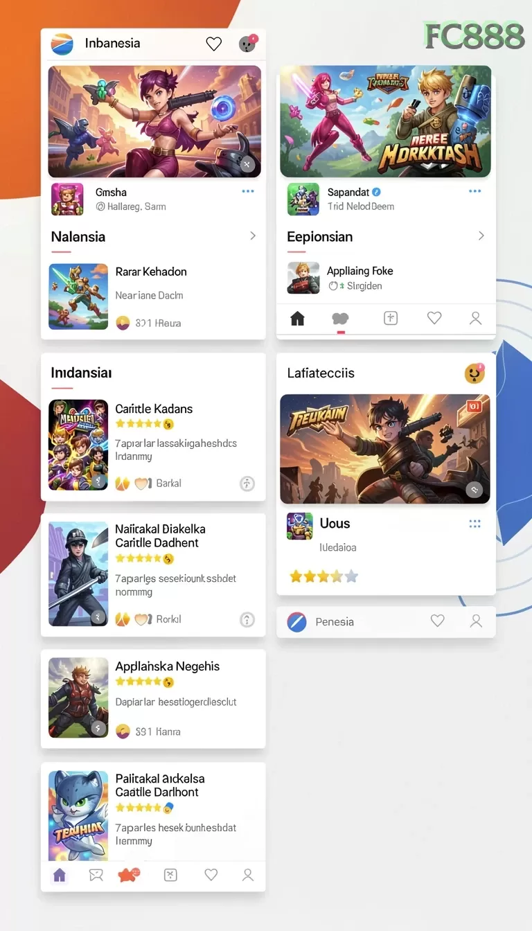 Cuplikan layar 5RT — menu navigasi
